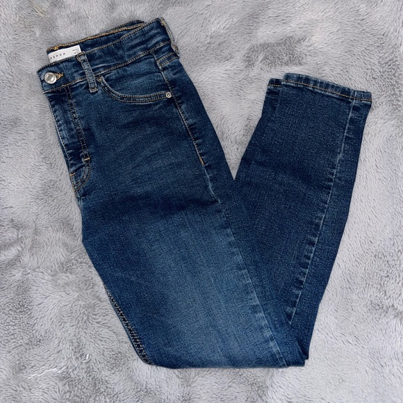 COPY - TOPSHOP Jamie Skinny Jeans in Indigo, Size W30/L30 - Picture 5 of 7
